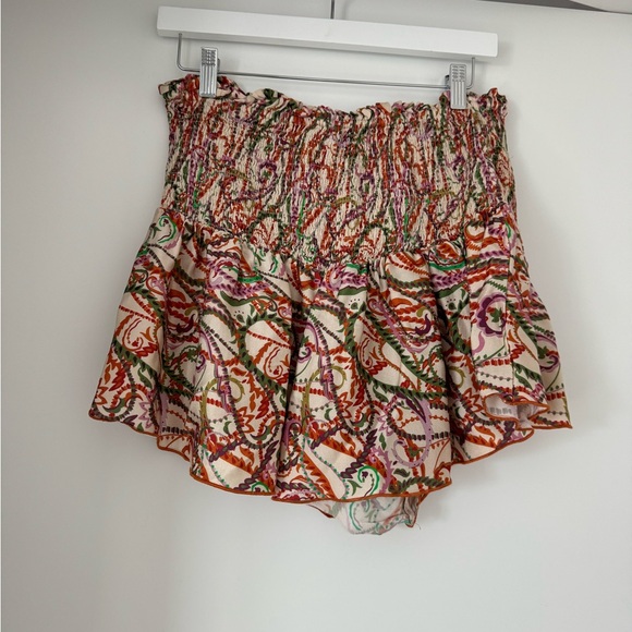 Zara Printed Tie Blouse & Skort Set - Picture 10 of 13